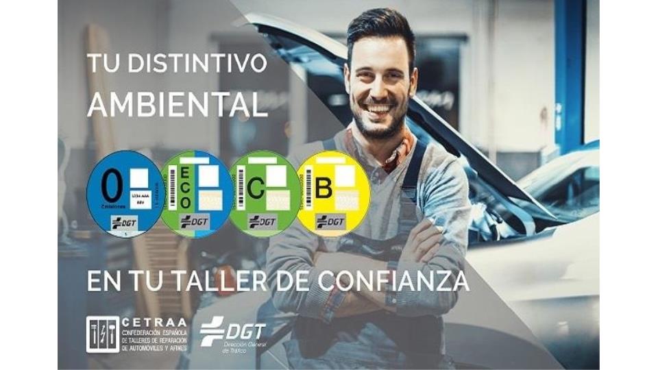 Los conductores podrán solicitar el distintivo ambiental de su vehículo en su taller